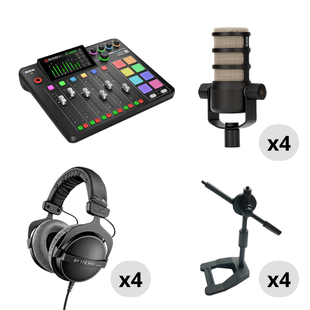 Podcast 四人精巧套組